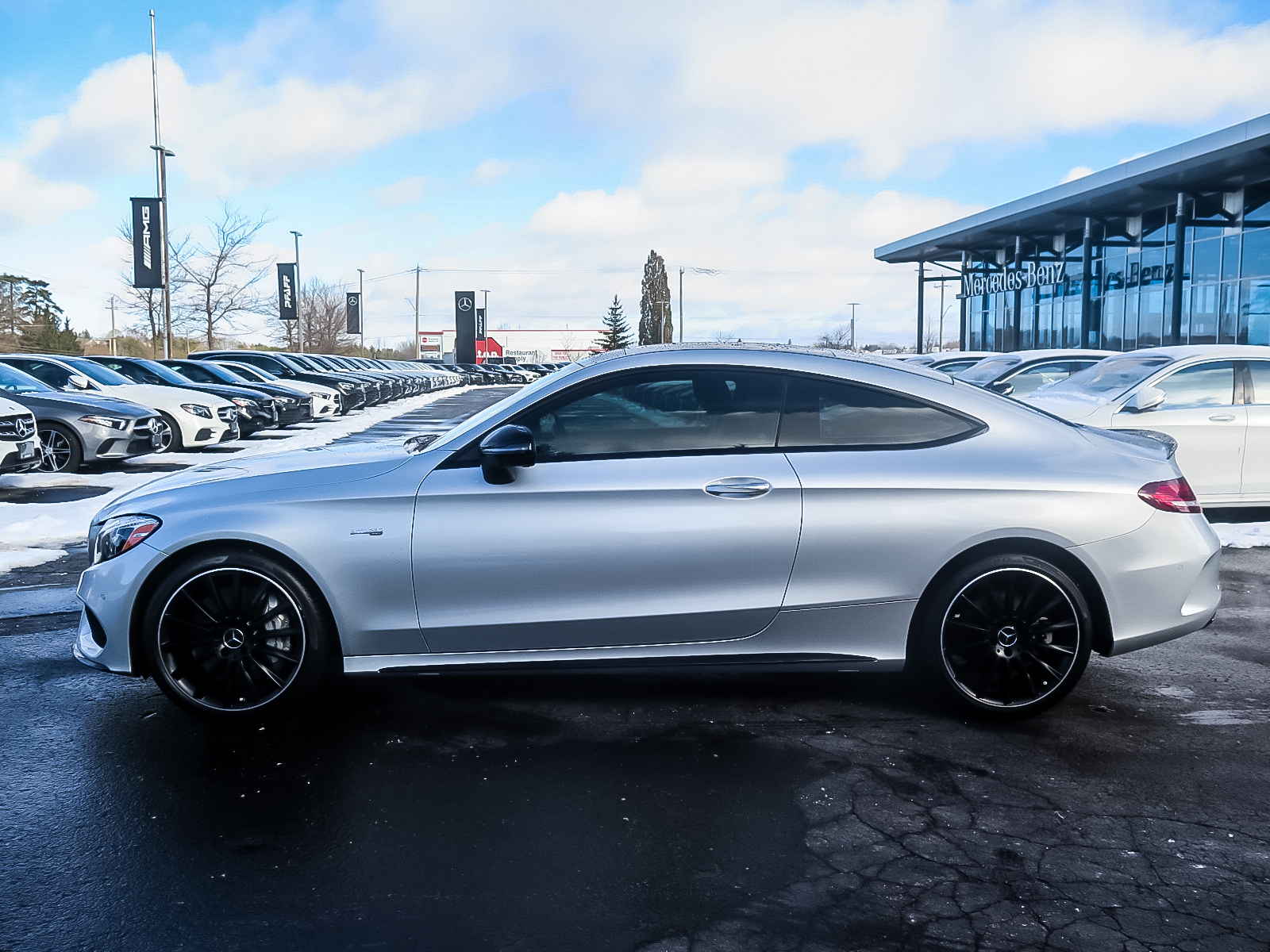 Certified Pre Owned 2018 Mercedes Benz C43 Amg 4matic Coupe 2 Door